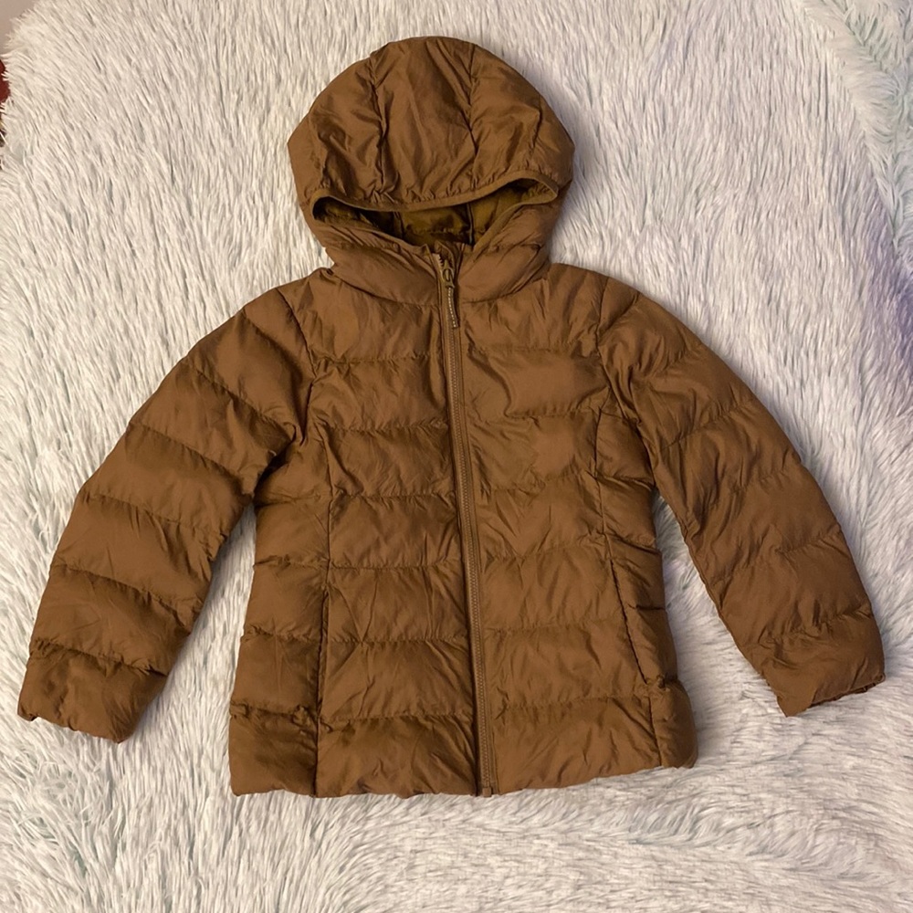 UNIQLO Kids Brown Puffer Jacket | Size 3-4T